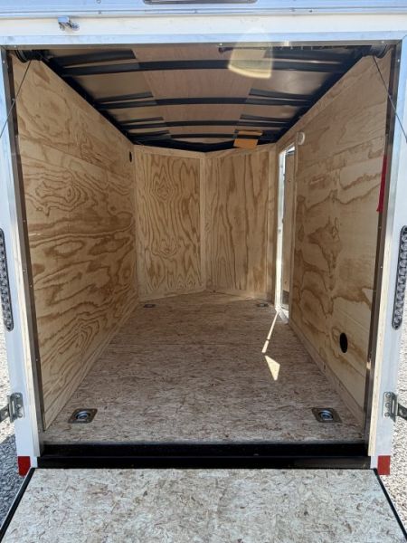New 2027 Darkhorse Cargo DHW5X8SA30 (5' x 8') 2.9K V-Nose Cargo / Enclosed Trailer