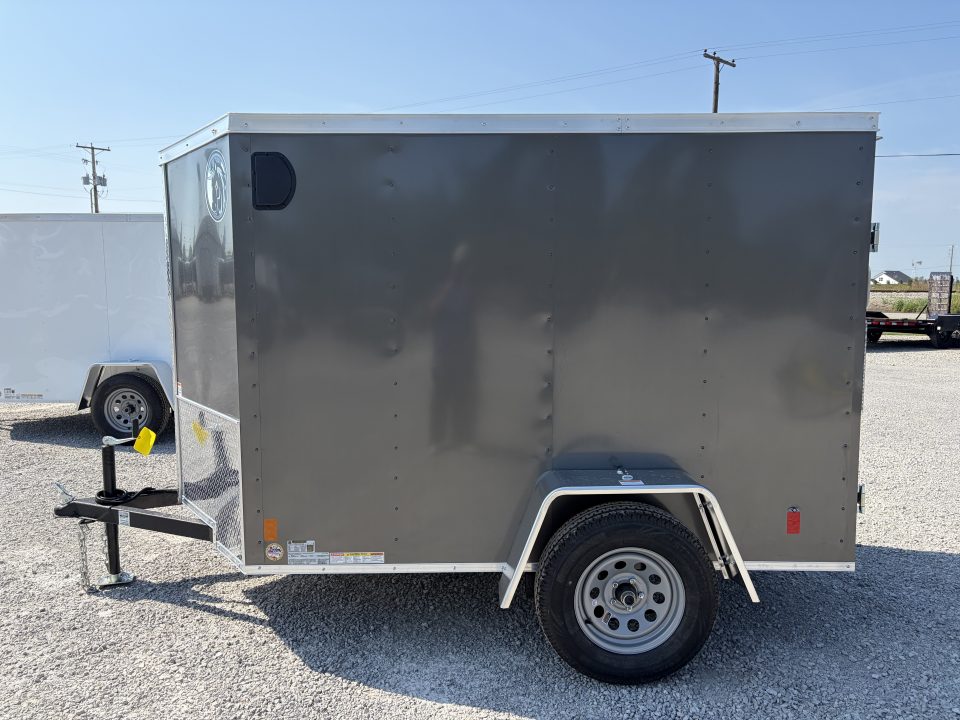 New 2027 Darkhorse Cargo DHW5X8SA30 (5' x 8') 2.9K V-Nose Cargo / Enclosed Trailer