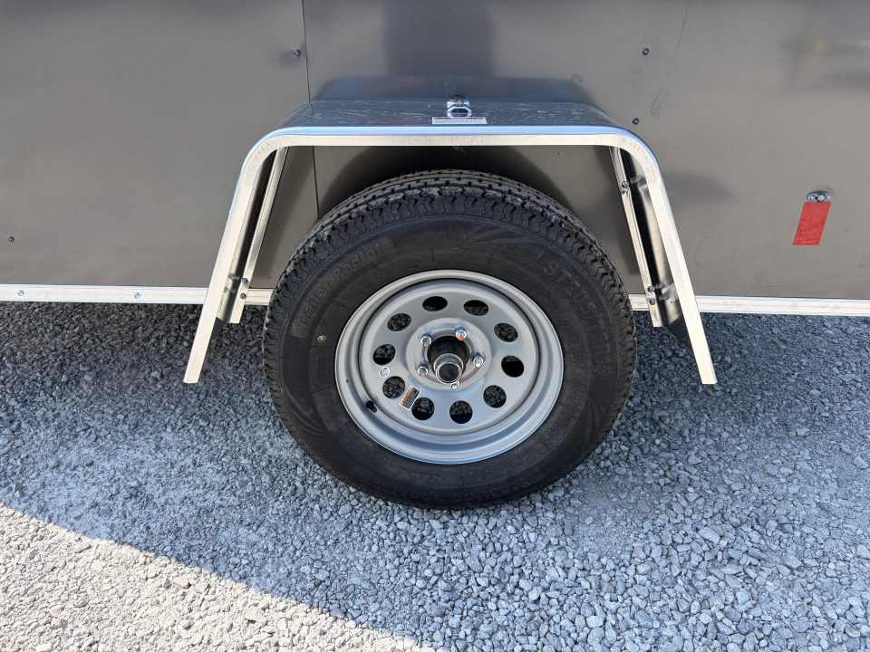 New 2027 Darkhorse Cargo DHW5X8SA30 (5' x 8') 2.9K V-Nose Cargo / Enclosed Trailer