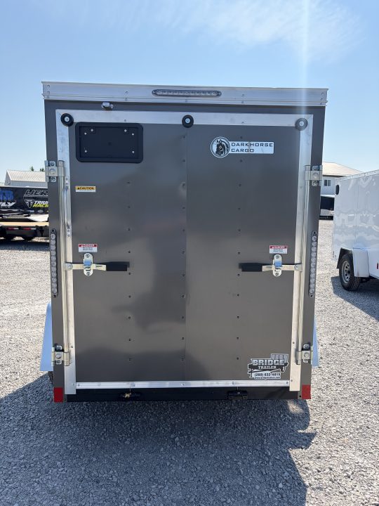 New 2027 Darkhorse Cargo DHW5X8SA30 (5' x 8') 2.9K V-Nose Cargo / Enclosed Trailer