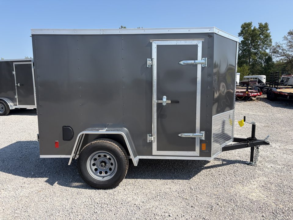 New 2027 Darkhorse Cargo DHW5X8SA30 (5' x 8') 2.9K V-Nose Cargo / Enclosed Trailer