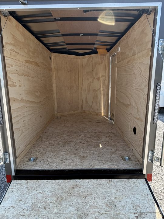 New 2027 Darkhorse Cargo DHW5X8SA30 (5' x 8') 2.9K V-Nose Cargo / Enclosed Trailer