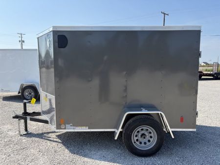 New 2027 Darkhorse Cargo DHW5X8SA30 (5' x 8') 2.9K V-Nose Cargo / Enclosed Trailer