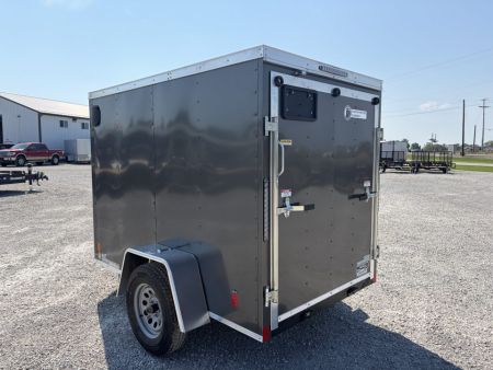 New 2027 Darkhorse Cargo DHW5X8SA30 (5' x 8') 2.9K V-Nose Cargo / Enclosed Trailer