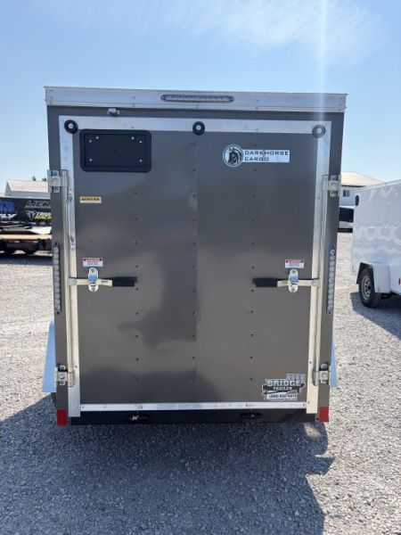 New 2027 Darkhorse Cargo DHW5X8SA30 (5' x 8') 2.9K V-Nose Cargo / Enclosed Trailer