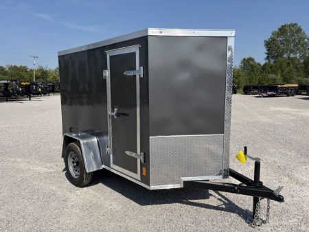 New 2027 Darkhorse Cargo DHW5X8SA30 (5' x 8') 2.9K V-Nose Cargo / Enclosed Trailer