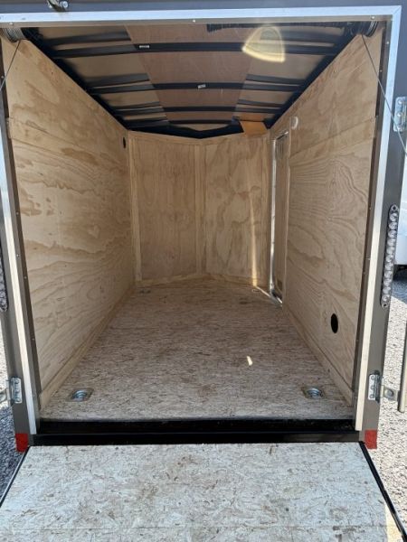 New 2027 Darkhorse Cargo DHW5X8SA30 (5' x 8') 2.9K V-Nose Cargo / Enclosed Trailer