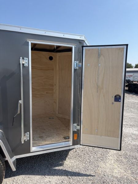 New 2027 Darkhorse Cargo DHW5X8SA30 (5' x 8') 2.9K V-Nose Cargo / Enclosed Trailer