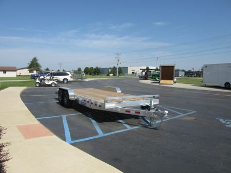 New 2026 Sure-Trac 7 x 20 (18+2) STCHWA8220-100 Aluminum Car Hauler 10K