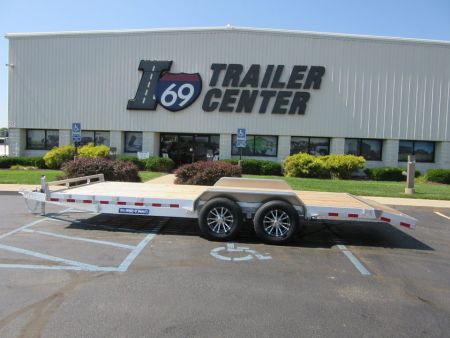 New 2026 Sure-Trac 7 x 20 (18+2) STCHWA8220-100 Aluminum Car Hauler 10K