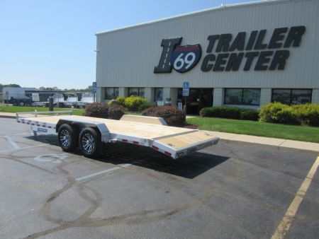 New 2026 Sure-Trac 7 x 20 (18+2) STCHWA8220-100 Aluminum Car Hauler 10K