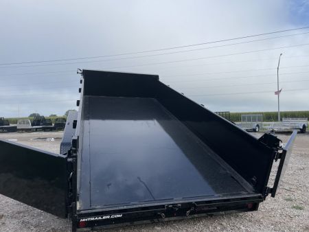 New 2027 H&H Trailers 83x16 Industrial 14K Scissor Dump Trailer