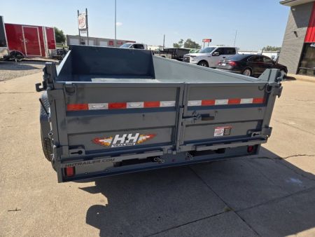 New 2027 H&H Trailers 83x14 Industrial 14K Scissor Dump Trailer