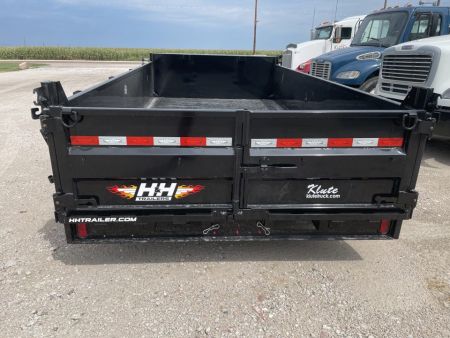New 2027 H&H Trailers 83x14 Industrial 14K Scissor Dump Trailer