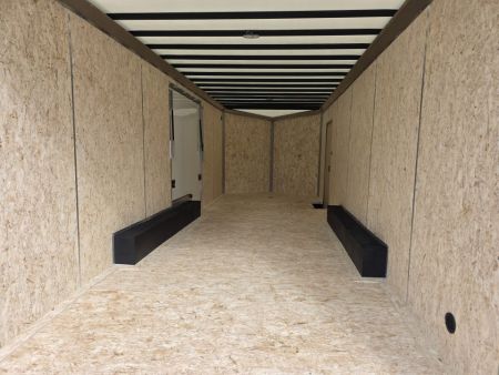 New 2027 Formula Trailers 8.5x24 CAR HAULER WITH ESCAPE DOOR 10K TORSION AXLE 7' INSIDE SXS UTV GOLF CART Cargo / Enclosed Trailer