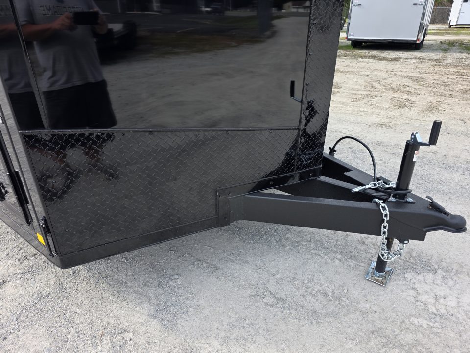 New 2027 Formula Trailers 7.5X16 UTV SXS SCREWLESS 080 BLACKOUT TRIM GOLF CART 7.5 X 16 Cargo / Enclosed Trailer