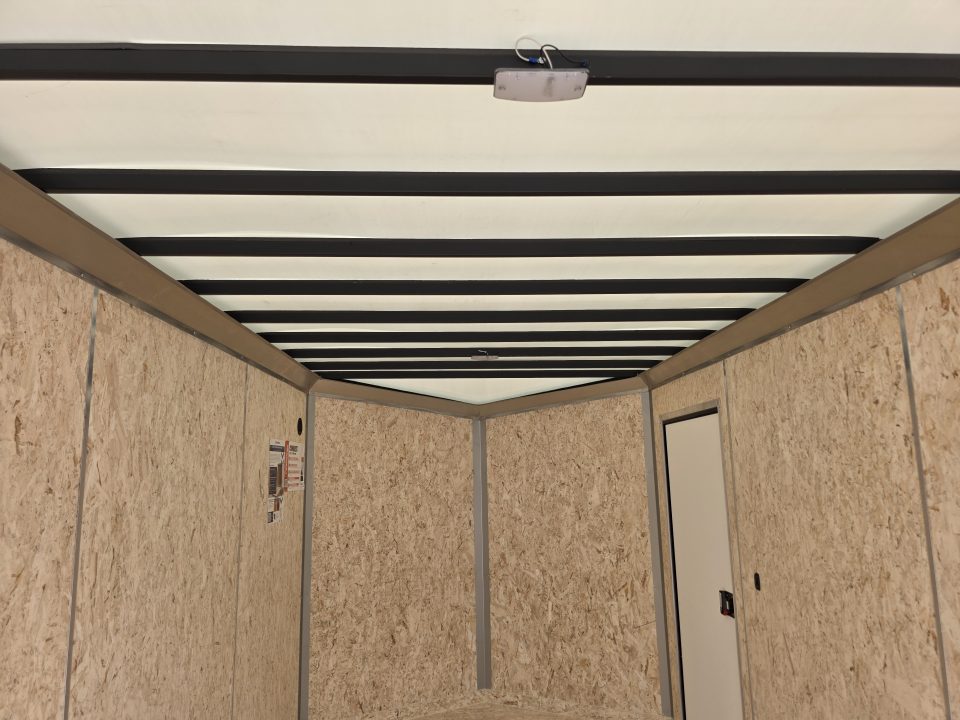 New 2027 Formula Trailers 7.5X16 UTV SXS SCREWLESS 080 BLACKOUT TRIM GOLF CART 7.5 X 16 Cargo / Enclosed Trailer