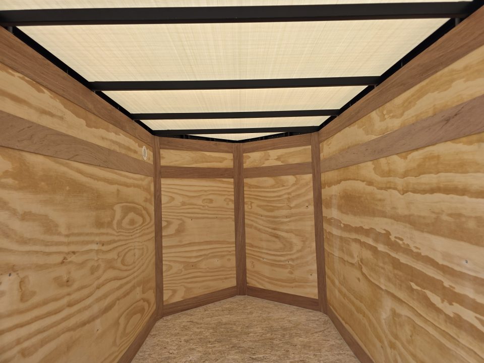 New 2026 Cross Trailers 5X8 screwless CARGO ENCLOSED TRAILER 5 X 8 Cargo / Enclosed Trailer