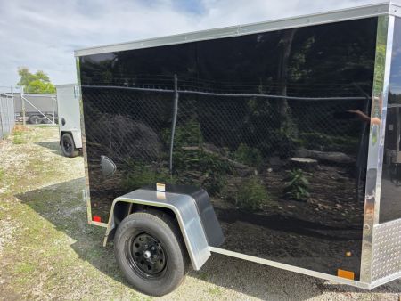 New 2026 Cross Trailers 5X8 screwless CARGO ENCLOSED TRAILER 5 X 8 Cargo / Enclosed Trailer