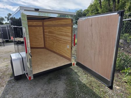 New 2026 Cross Trailers 5X8 screwless CARGO ENCLOSED TRAILER 5 X 8 Cargo / Enclosed Trailer