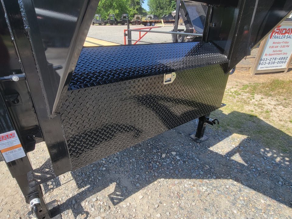 New 2027 Top Hat Trailers GN159 LO PROFILE Flatbed 30' x 102" Equipment Trailer