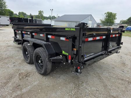 New 2027 Load Trail COMMERCIAL TELESCOPIC 83X14 DUMP TRAILER 2 FT SIDES 7 GA FLOOR 83 X 14 Dump Trailer