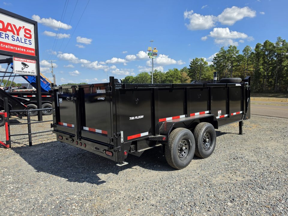 New 2027 Top Hat Trailers DX14 16' x 83" Gooseneck Dump Trailer Dump Trailer