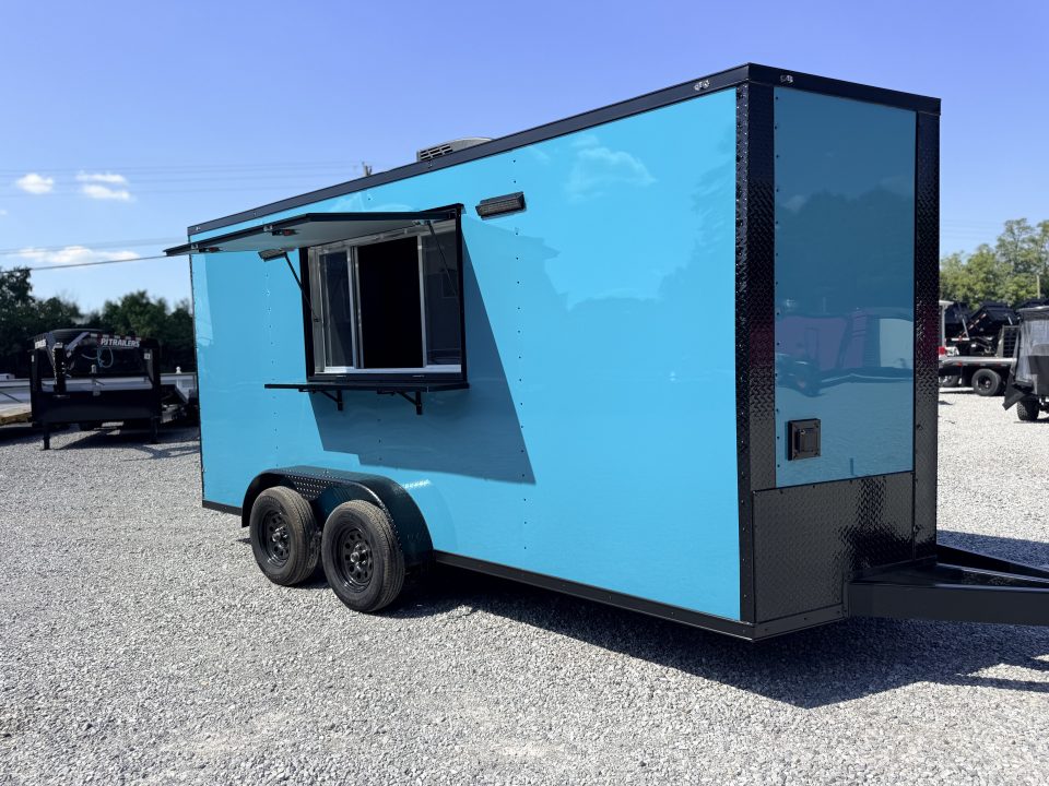 New 2026 Coast 2 Coast 7X16 TA CONCESSION Vending / Concession Trailer