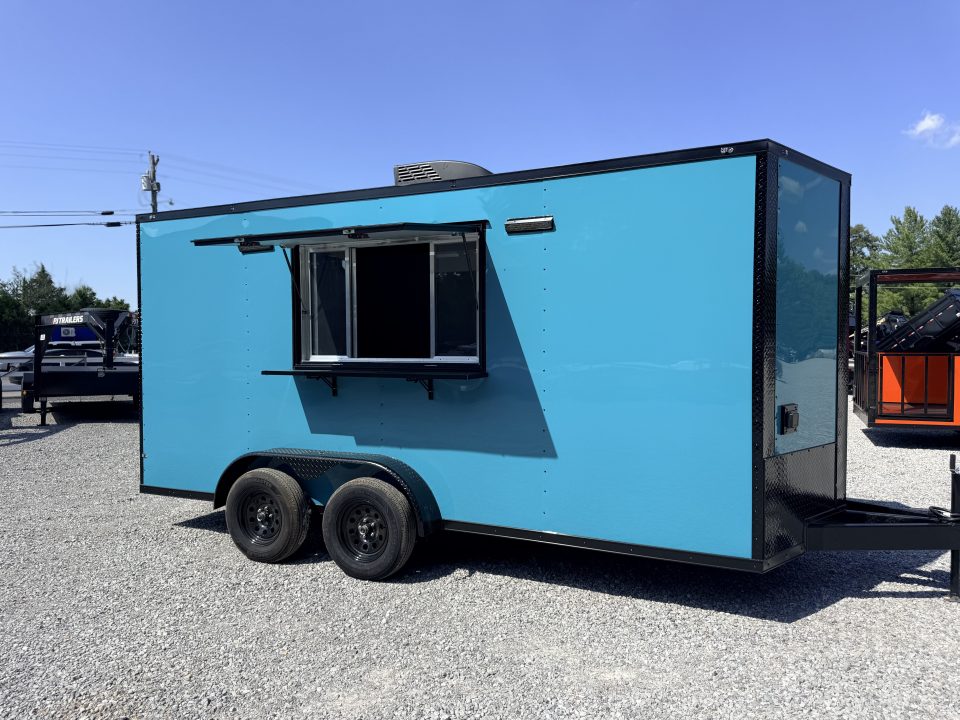 New 2026 Coast 2 Coast 7X16 TA CONCESSION Vending / Concession Trailer