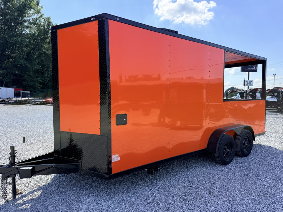 New 2026 Coast 2 Coast 7X18 TA BBQ CONCESSION  Vending / Concession Trailer