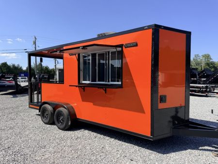 New 2026 Coast 2 Coast 7X18 TA BBQ CONCESSION  Vending / Concession Trailer