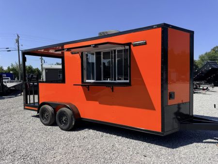 New 2026 Coast 2 Coast 7X18 TA BBQ CONCESSION  Vending / Concession Trailer