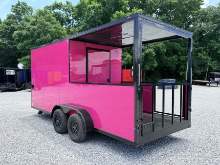 New 2026 Coast 2 Coast 7X18 TA BBQ CONCESSION  Vending / Concession Trailer