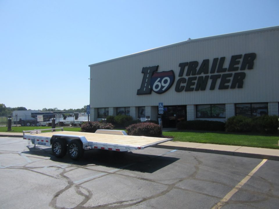 New 2026 Sure-Trac 7 x 20 ST-PTA8220-100 Aluminum Power Tilt Trailer 10K