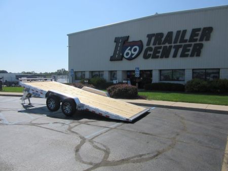 New 2026 Sure-Trac 7 x 20 ST-PTA8220-100 Aluminum Power Tilt Trailer 10K