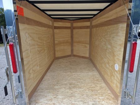 New 2026 Cross Trailers 5X8 screwless RAMP DOOR CARGO ENCLOSED TRAILER 5 X 8 Cargo / Enclosed Trailer
