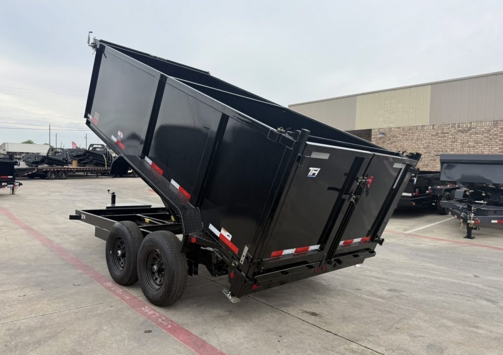 New 2026 Top Hat Trailers DE14-14'x7'x4' Dump Trailer