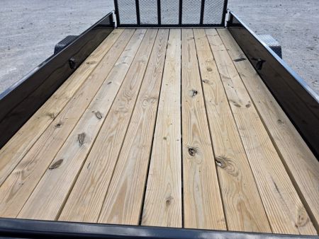 New 2026 Rice Trailers 76X14 6'4X12 SXS QUAD ATV UTV GOLF CART MOWER Utility Trailer