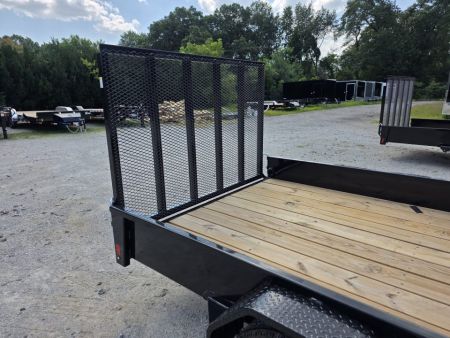 New 2026 Rice Trailers 76X14 6'4X12 SXS QUAD ATV UTV GOLF CART MOWER Utility Trailer