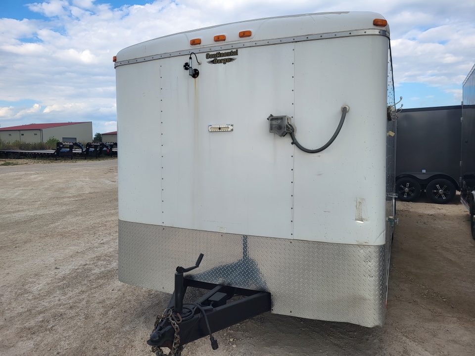 Used 2008 Continental Cargo 8.5X24 Cargo / Enclosed Trailer