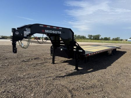 New 2027 Midsota FBHB3612-259G Flatbed Trailer