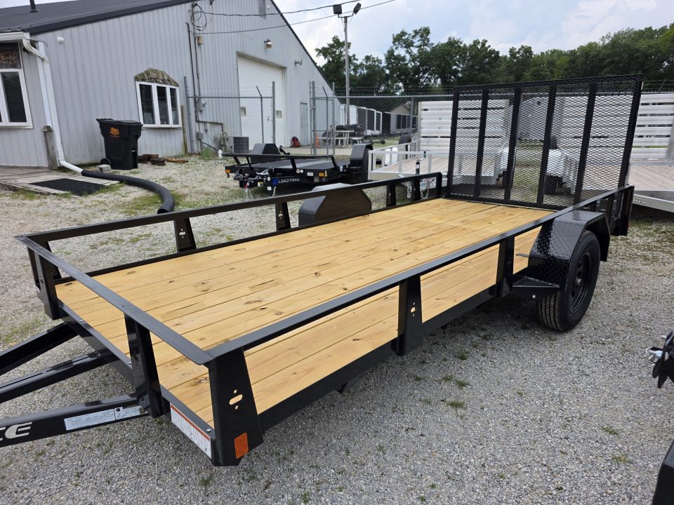 New 2026 Rice Trailers 76X14 6'4X14 SXS QUAD ATV UTV GOLF CART MOWER Utility Trailer