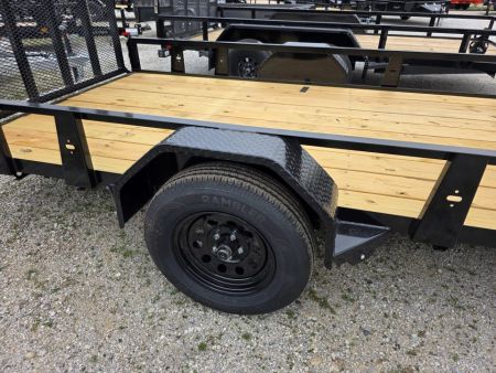 New 2026 Rice Trailers 76X14 6'4X14 SXS QUAD ATV UTV GOLF CART MOWER Utility Trailer