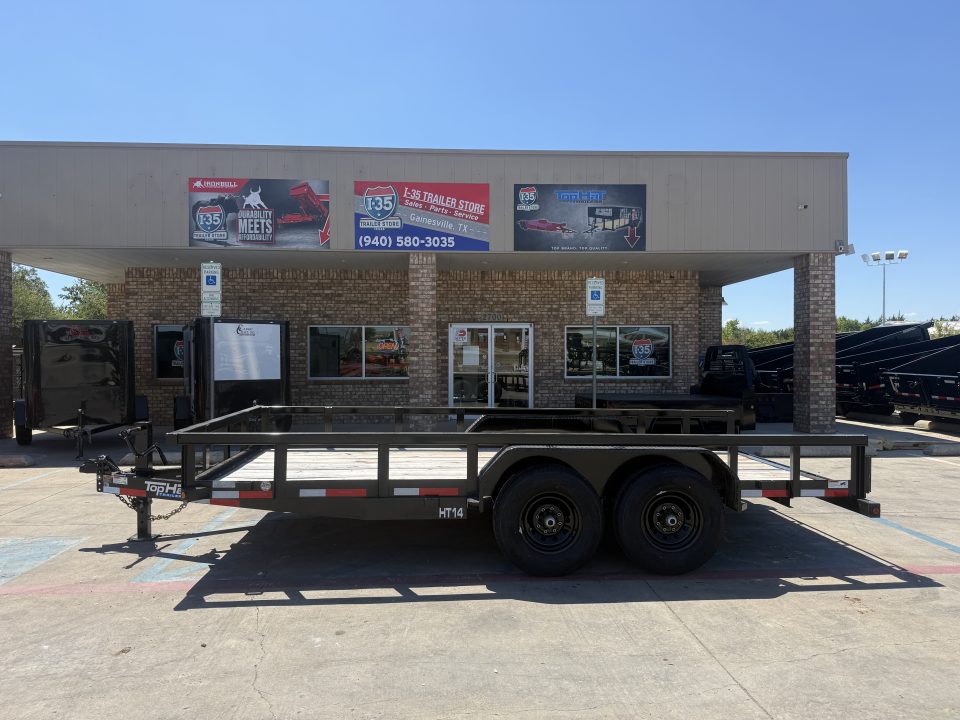 New 2026 Top Hat Trailers HT14-16X83-14E-F Equipment Trailer