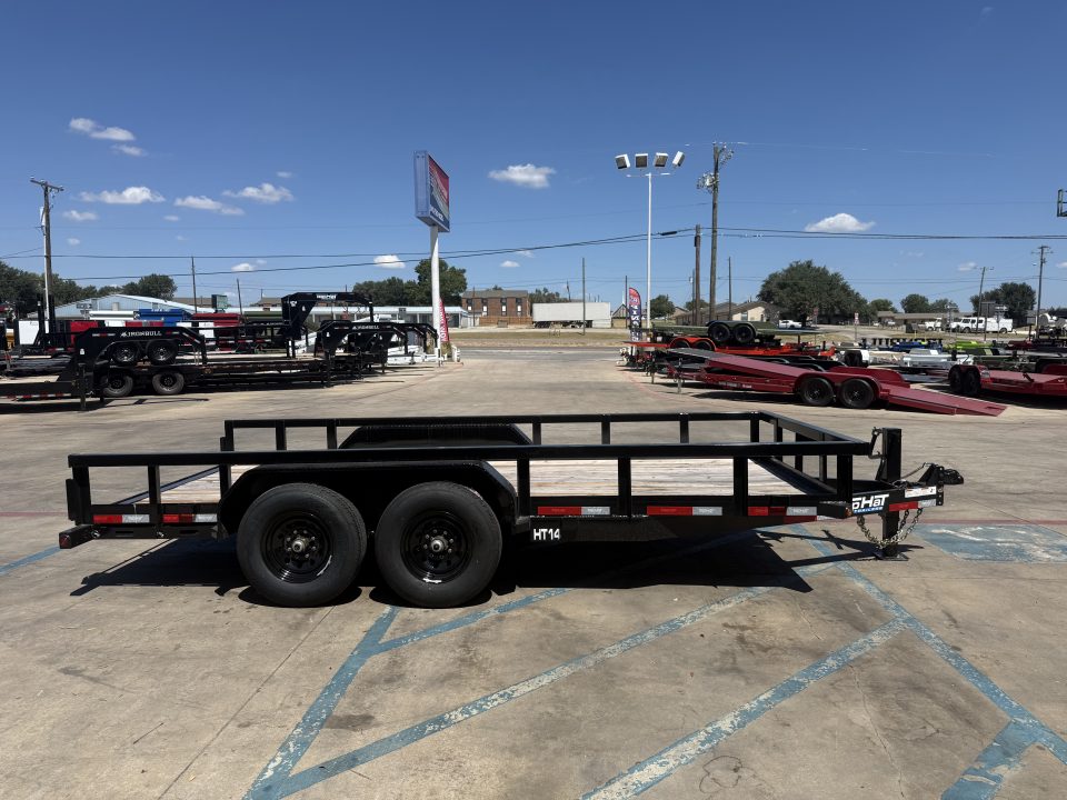 New 2026 Top Hat Trailers HT14-16X83-14E-F Equipment Trailer