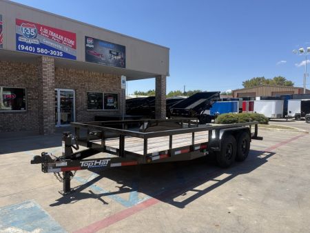New 2026 Top Hat Trailers HT14-16X83-14E-F Equipment Trailer
