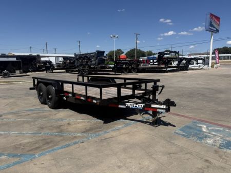 New 2026 Top Hat Trailers HT14-16X83-14E-F Equipment Trailer
