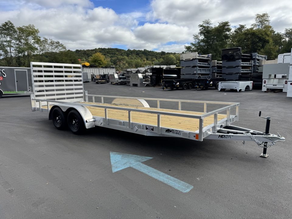 New 2027 Black Rhino EXS720 7X20 TA Landscape Trailer