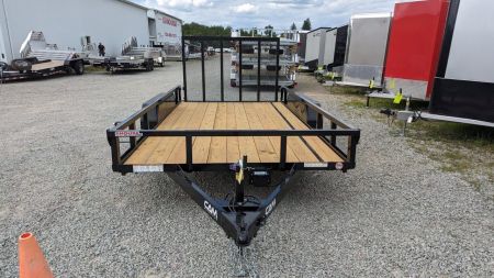 New 2027 CAM Superline 7x14 Tandem Utility Trailer w/ Spring Assist Gate