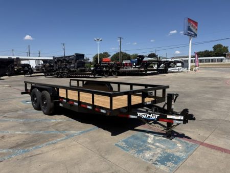 New 2026 Top Hat Trailers HT14-18X83-14E-F Equipment Trailer